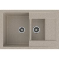 Мойка Gamma Stone GS-11 песочный 302