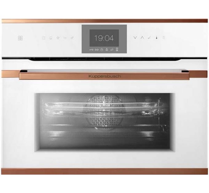 Духовой шкаф Kuppersbusch CBM 6550.0 W7 компактный с СВЧ