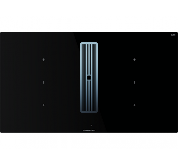 Варочная панель Kuppersbusch KMI 9350.0 SR Stainless steel индукционная с вытяжкой