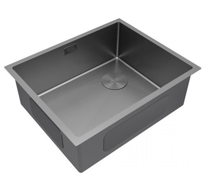 Мойка Paulmark Next-skew 54 uni PM885444-MG, матовый серый