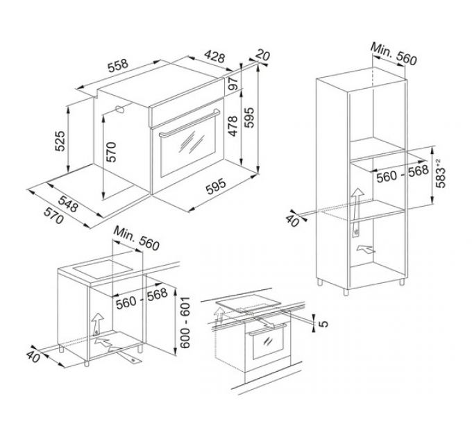 Духовой шкаф Franke FMA 97 P XS (116.0606.100)