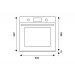 Духовой шкаф Bertazzoni F6011PROELX