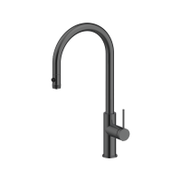 Смеситель Paulmark Galant Ga213077-GM, вороненая сталь