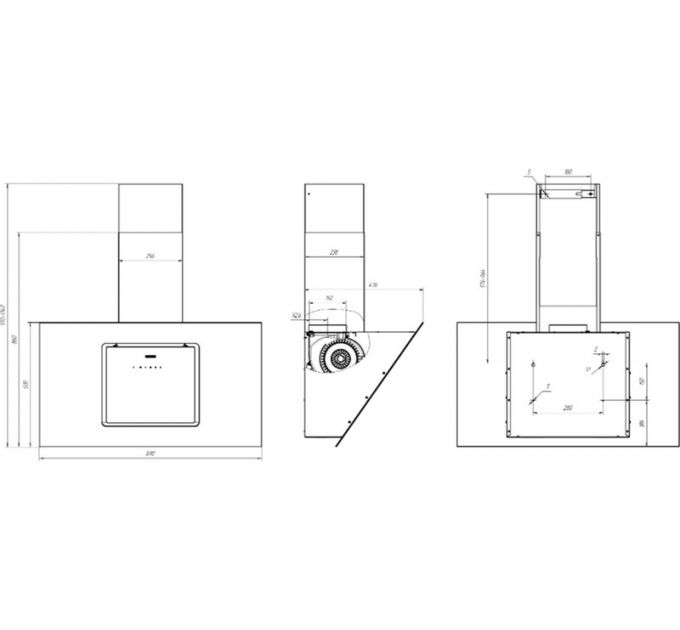Вытяжка Franke MELODY 90 BG (330.0738.607)