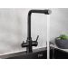 Смеситель Handmade SUS125BL-017F-015, черный