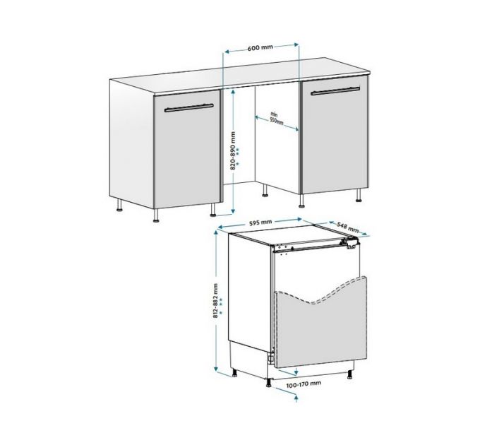 Холодильник Jacky's JR FW318MN2 встраиваемый