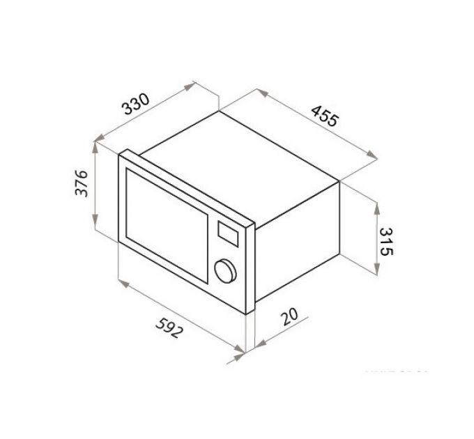 СВЧ-печь MAUNFELD JBMO.20.5S