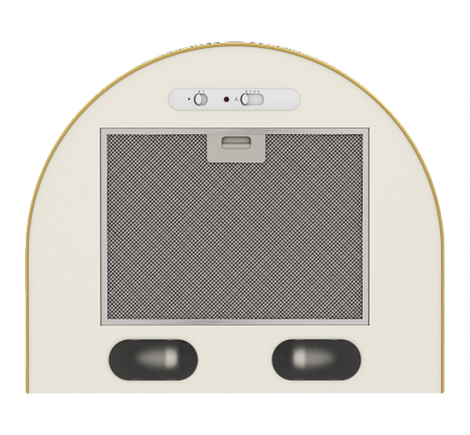 Вытяжка Elikor Эпсилон 60П-430-П3Л топленое молоко/зол.