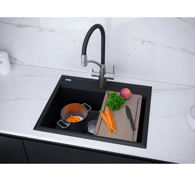 Мойка Paulmark Stepia 60 PM115951-AN, антрацит