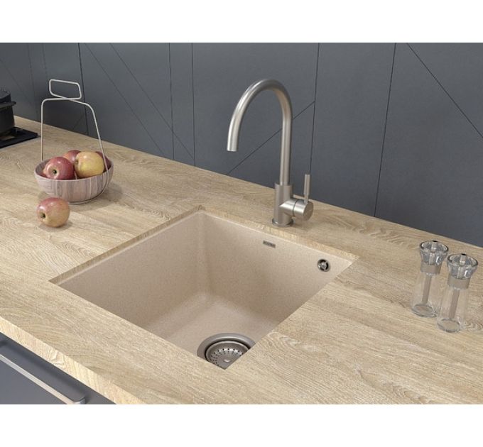 Смеситель Paulmark Holstein Ho212063-BS (NI), брашированная сталь (никель)