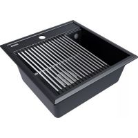 Мойка Paulmark Stepia 50 PM115051-BLM, черный