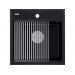 Мойка Paulmark Stepia 50 PM115051-BLM, черный