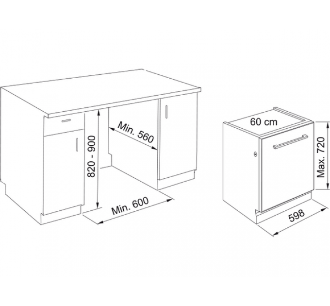 Посудомоечная машина Franke FDW 614 D7P DOS D (117.0611.673)