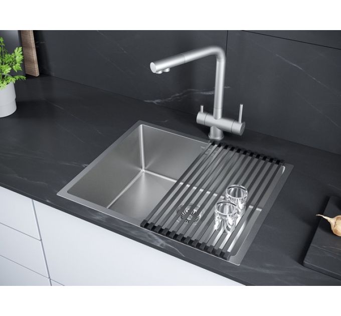 Мойка Paulmark Next 54 uni PM215444-BS, брашированная нерж.сталь