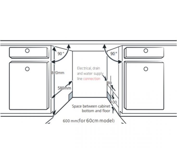 Посудомоечная машина De Dietrich DCJ434DB