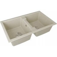 Мойка Paulmark Tandem 80/2 PM238150-BE, бежевый