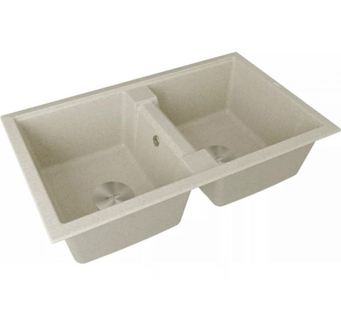 Мойка Paulmark Tandem 80/2 PM238150-BE, бежевый