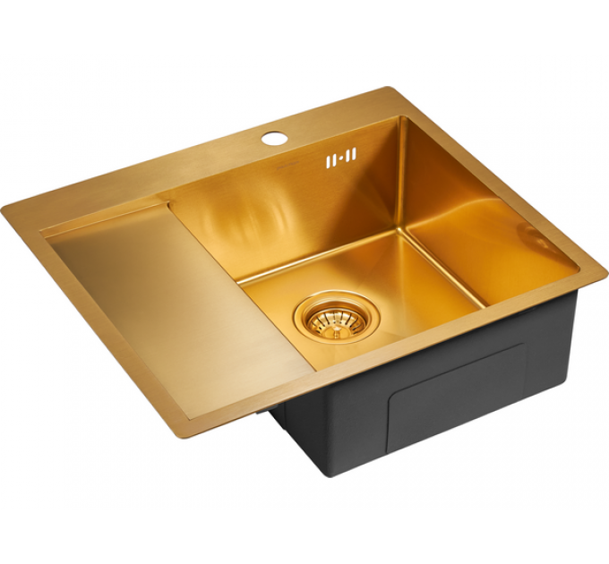 Мойка Paulmark Flank PM225951-BGR, брашированное золото