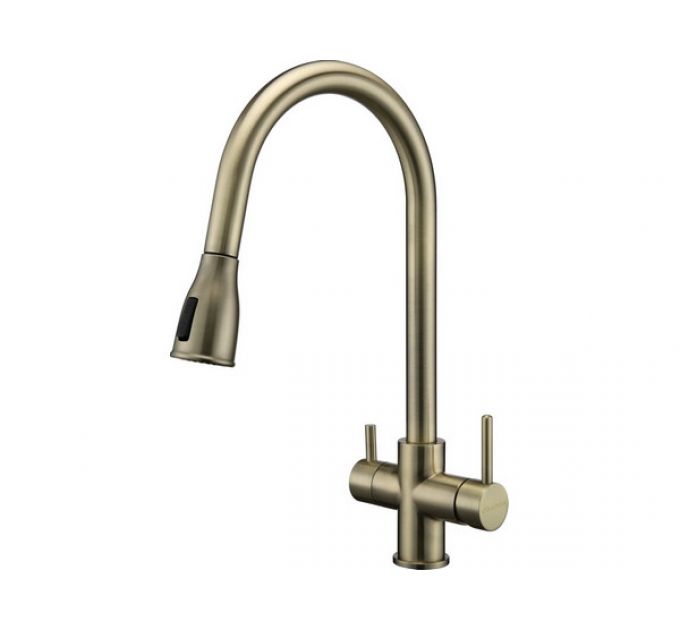 Смеситель Paulmark Lange La214212-BR, бронза