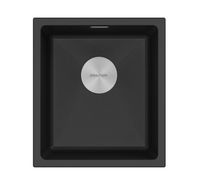 Мойка Paulmark Lumi 41uni LU41-BL, черный гранит