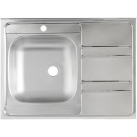 Мойка Ukinox Иннова IND800.600 -6C 0L-