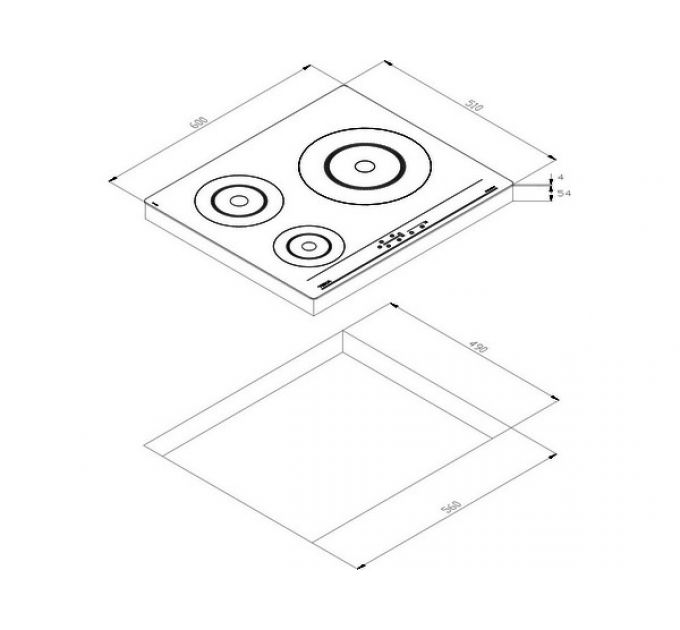 Варочная панель Teka IBC 63900 TTC BLACK (112520008) индукционная