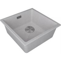 Мойка Paulmark Lumi 45uni-skew LU45SK-BE, бежевый