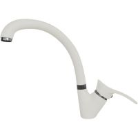 Смеситель КВАРЦ Crema белый GE 03