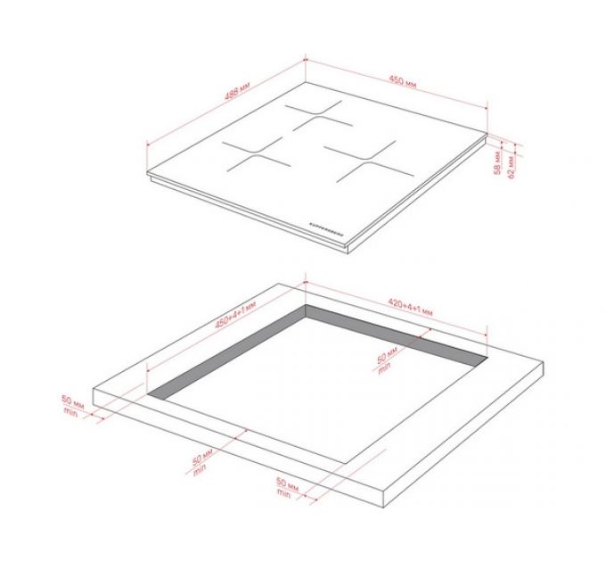 Варочная панель Kuppersberg ICI 406 индукционная