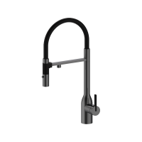 Смеситель Paulmark Magneto One Ma213188-GM, вороненая сталь