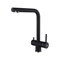 Смеситель Paulmark Skalen Sk213020-BLM (418), черный