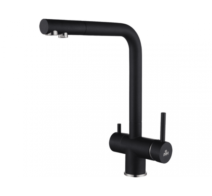 Смеситель Paulmark Skalen Sk213020-BLM (418), черный