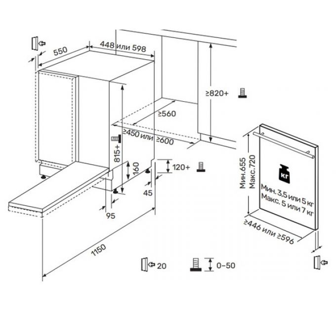 Посудомоечная машина Kuppersberg GSM 4573