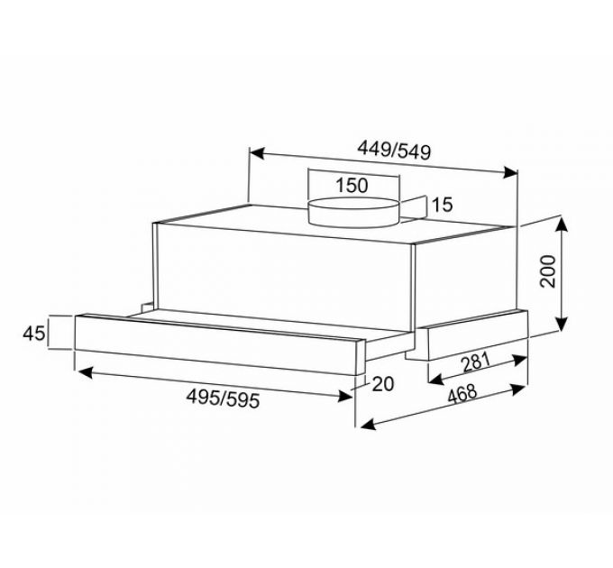 Вытяжка EXITEQ EX-1075