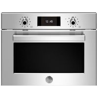 Духовой шкаф Bertazzoni F457PROMWTX компактный с СВЧ