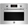 Духовой шкаф Bertazzoni F457PROMWTX компактный с СВЧ