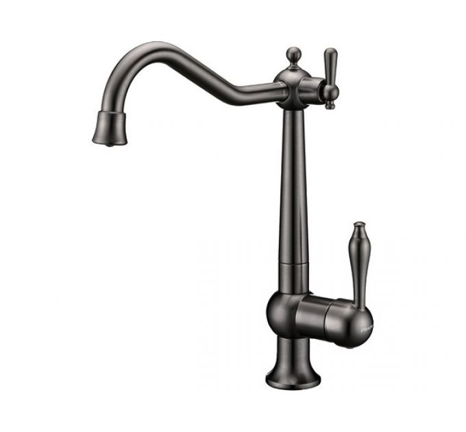 Смеситель Paulmark Retro Re213226-GM, вороненая сталь