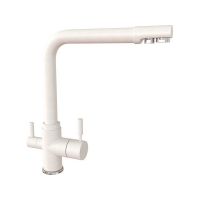 Смеситель Gamma Stone GS-015 белый 331