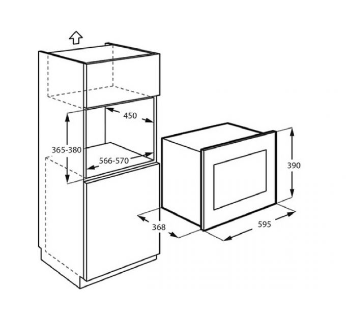 СВЧ-печь Kuppersberg HMF 627 B