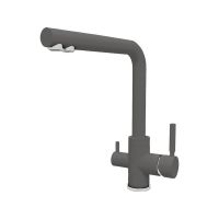 Смеситель Florentina Альдо серый шелк