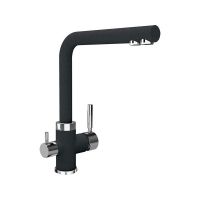 Смеситель Florentina Арес черный