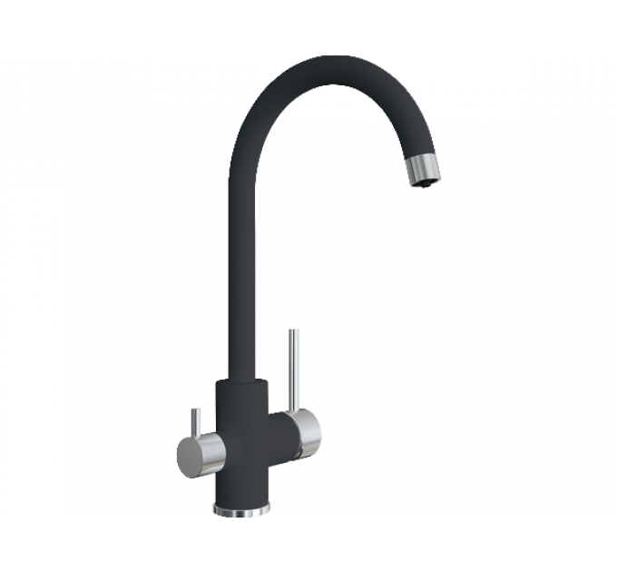 Смеситель Florentina Клио антрацит