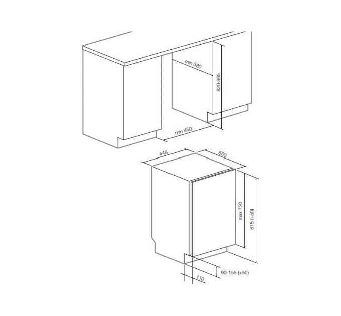 Посудомоечная машина GRAUDE VGE 45.0