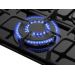 Варочная панель MEFERI MGH604BK GLASS ULTRA газовая