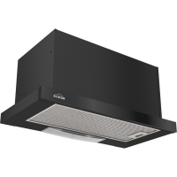 Вытяжка Elikor Интегра GLASS 60П-650-В2Л черный/стекло черное