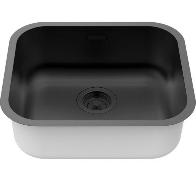 Мойка Paulmark Vello 48 uni VE48-MBN, матовый черный