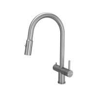 Смеситель Kuchenstern BRUNN-FS нержавеющая сталь