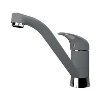 Смеситель Florentina Гамма серый шёлк