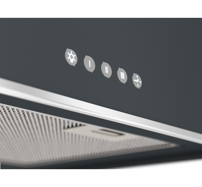 Вытяжка Elikor MIX 50П-650-Э3Д антрацит/срб