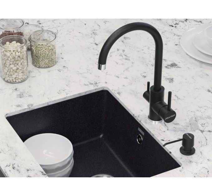 Смеситель Paulmark Essen Es213211-BLM (418), черный